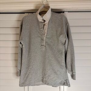 Aerie Heather Gray Knit Top